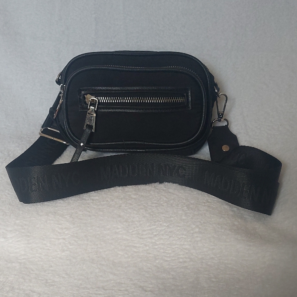 Madden NYC Nylon Mini Convertible Belt and Crossbody Camera Bag